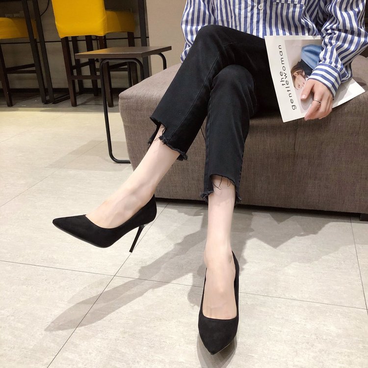 Giày cao gót mũi nhọn phong cách Hàn Quốc cho phái nữ | WebRaoVat - webraovat.net.vn