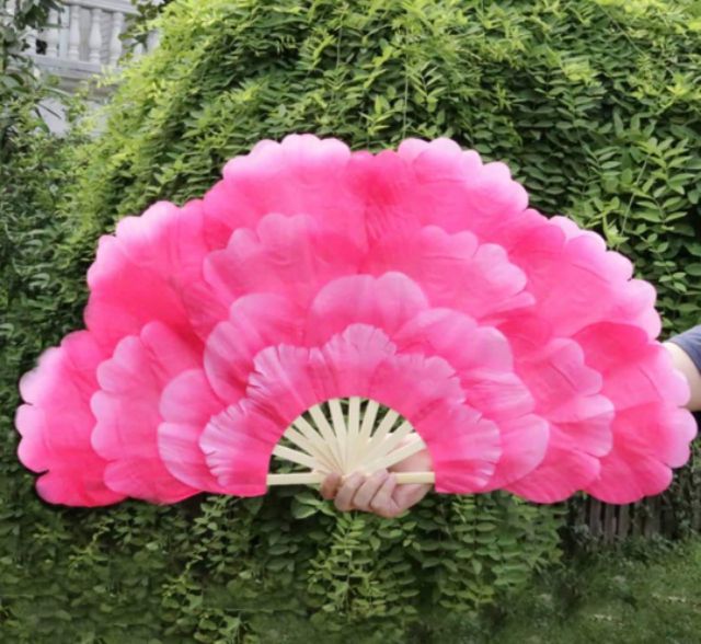 Quạt hoa mẫu đơn