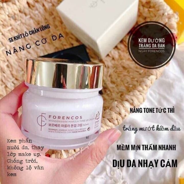 Kem dưỡng trắng da forencos wonderwerk marula
