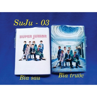 Sổ Tay Super Junior - 3 mẫu - có nhiều mẫu Kpop (size nhỏ)
