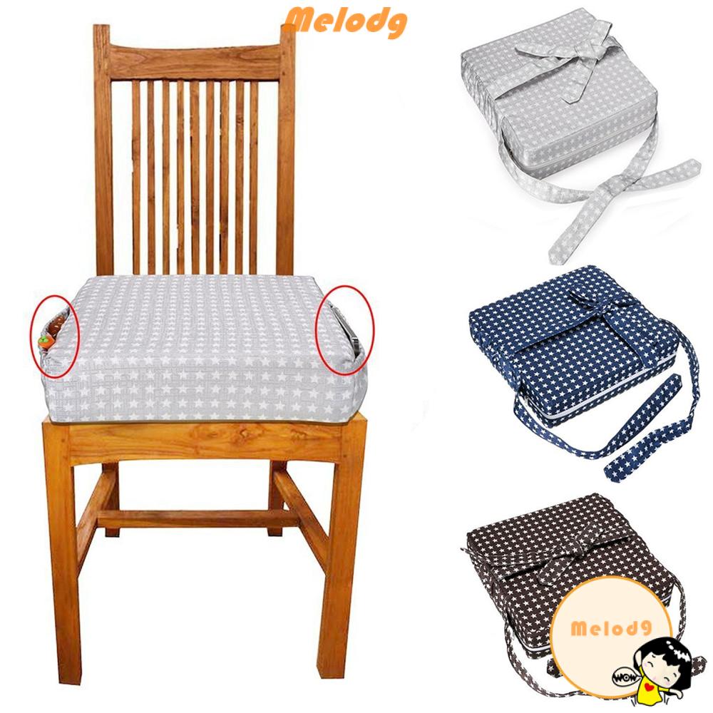 MELODG Floor Seat Booster Toddler Kids Heightening Cushion Increased Baby Safe Dining Home Thickening Chair Pad/Multicolor