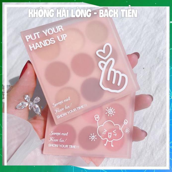 [HÀNG CHÍNH HÃNG] Bảng Phấn mắt Hàng Nội Địa Trung Sweet Mint 9 Ô Phấn Lâu Trôi Bền Màu Mỏng Mịn Nhẹ KING DC | BigBuy360 - bigbuy360.vn