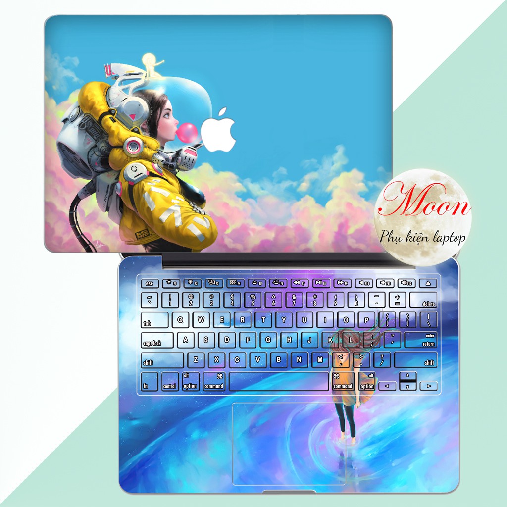 [GIRL 1] Skin Máy Tính - Miếng Dán Laptop Cho Nhiều Dòng Máy Full các dòng như: Dell, Hp, Acer, Asus, Macbook