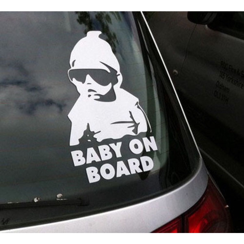 Sticker Decal Dán Xe Ô tô Baby On Board