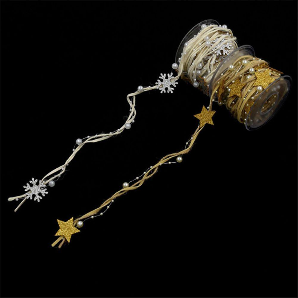 Cuộn Dây Ruy Băng Trang Trí Giáng Sinh Dài 5M