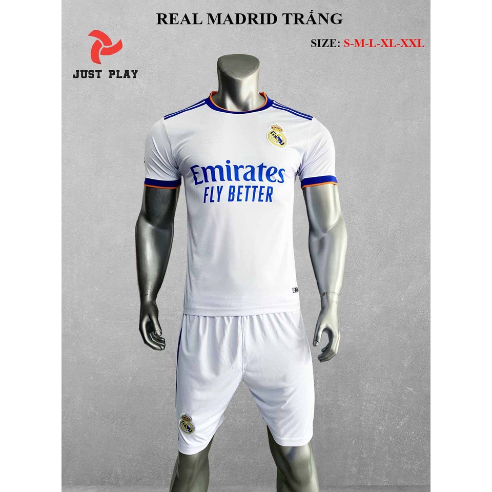 Bộ Real Madrid sân nhà 2020-2021