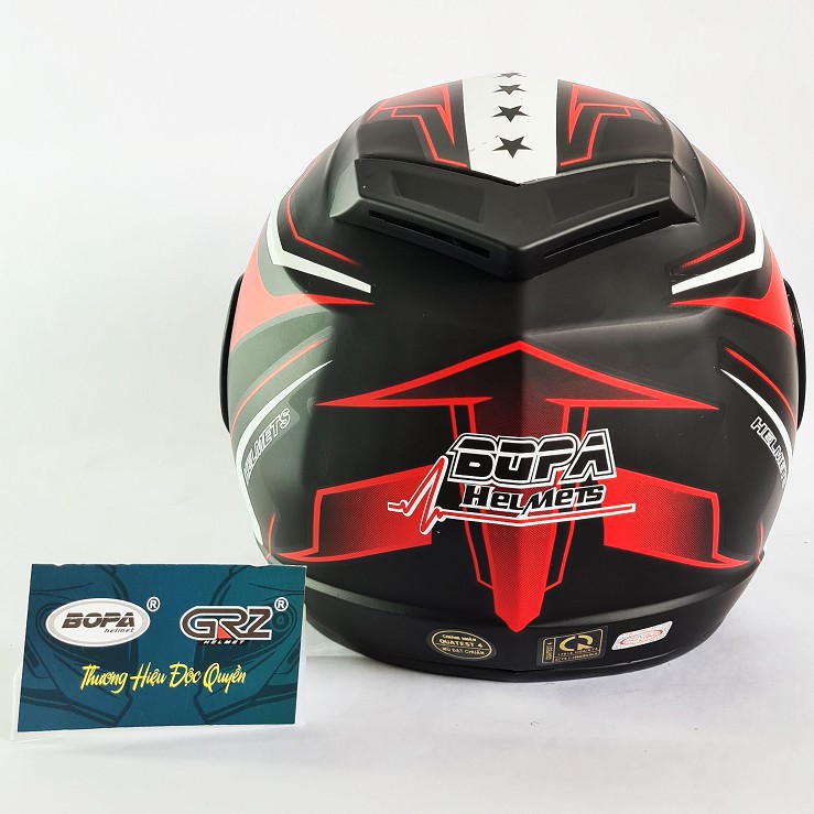 Nón bảo hiểm 3/4 bọ cạp chính hãng BOPA HELMET