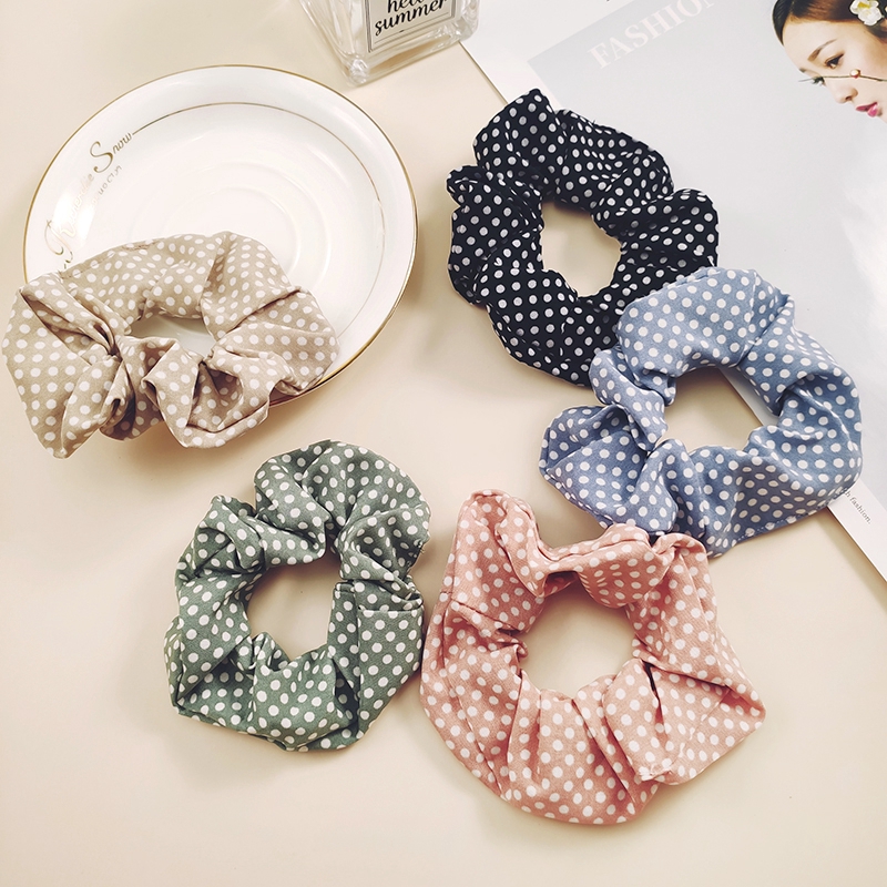 Dây cột tóc cao giãn thiết kế đơn giản xinh xắn cho nữ d207901