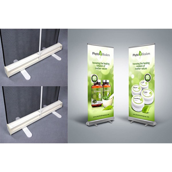 Thanh lý Cuốn nhôm cường lực- Standee  treo banner, pano- loại tốt 80 x 200cm- có túi đựng chuyên dụng