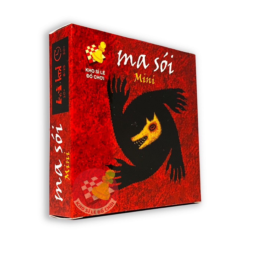 Ma Sói Mini (Tiếng Việt) - Boardgame Werewolf Mini