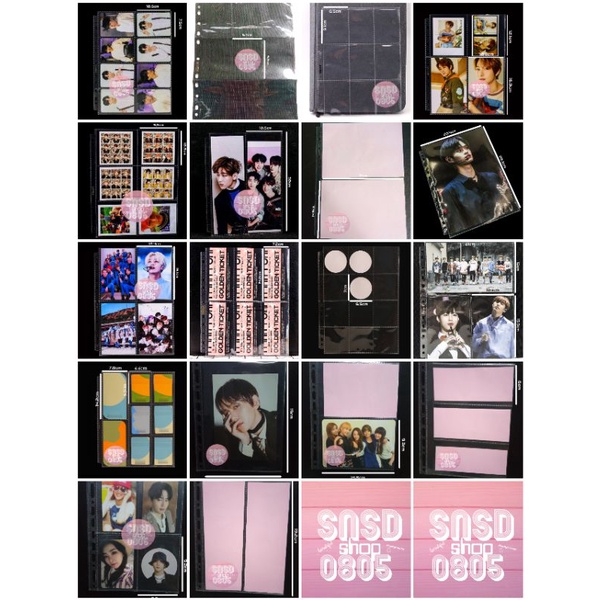 ❌16 MẪU❌ Sheet card A5/A4 Đựng Card, Postcard, Poster và Thẻ Bài Kpop,Thẻ Bài Pokemon , Yugioh, Anime, Bóng Đá, Bóng Rổ