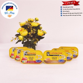 Gan cá tuyết hun khói Cayenne 121g Capitaine - Pháp