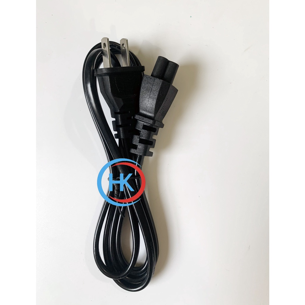 Dây nguồn sạc cho laptop và dây nguồn cho PC loại đầu tròn kết nối điện 220V