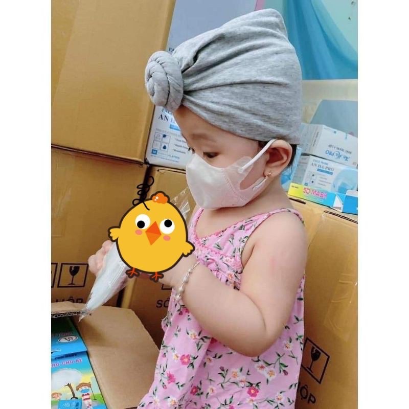 Khẩu trang 5D cho bé 2-5 tuổi hộp 10 cái nhiều họa tiết