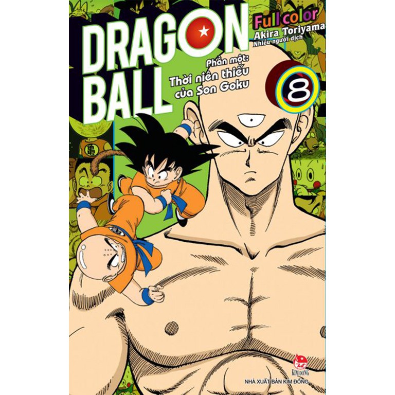 Truyện - Dragon ball Full Color - Phần Một - Tập 8 - Nxb Kim Đồng