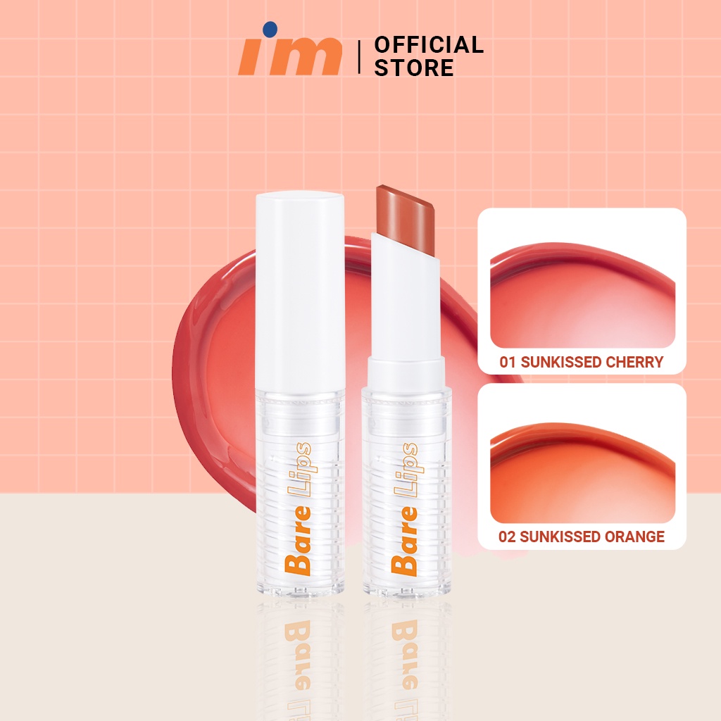 Son Thỏi Có Dưỡng I'm Meme I'm Bare Lips Color Balm 3.2g (HSD:2023)