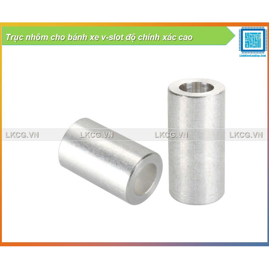 Trục nhôm cho bánh xe v-slot độ chính xác cao