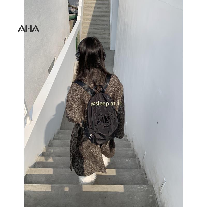 Balo AHA official nhiều ngăn thiết kế đơn giản dễ phối đồ
