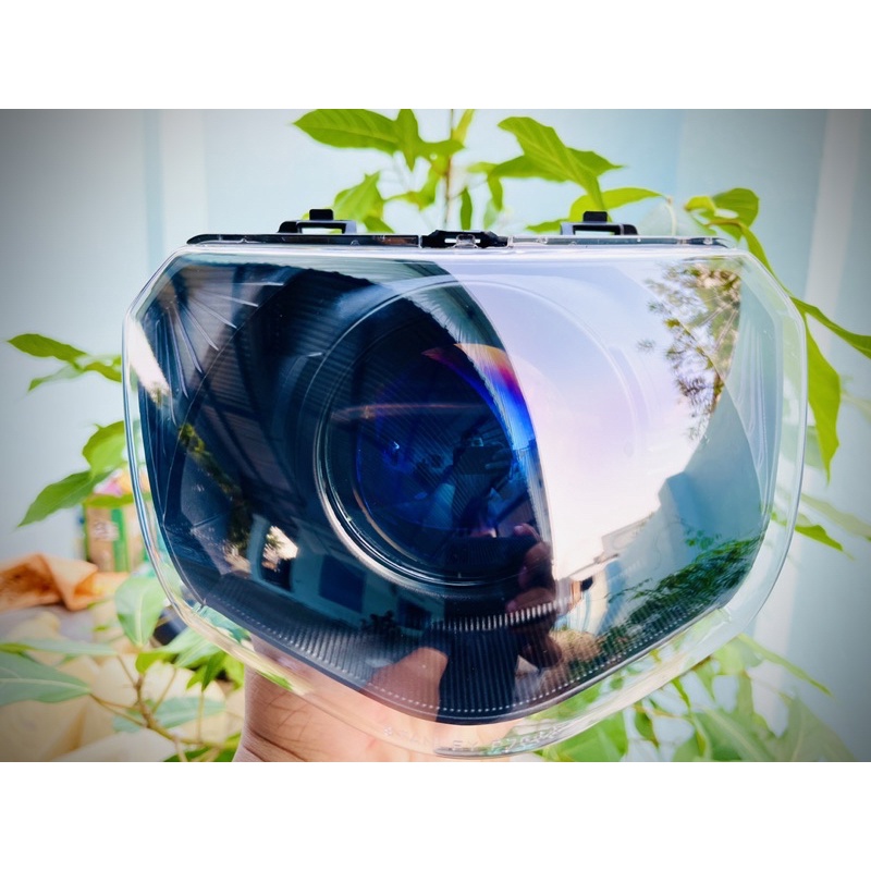 Full Bi Led Titan Black lên choá Suzuki Axelo125