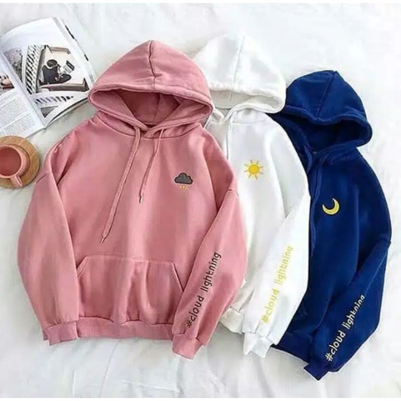 Áo Hoodie lông cừu dày thời trang cá tính