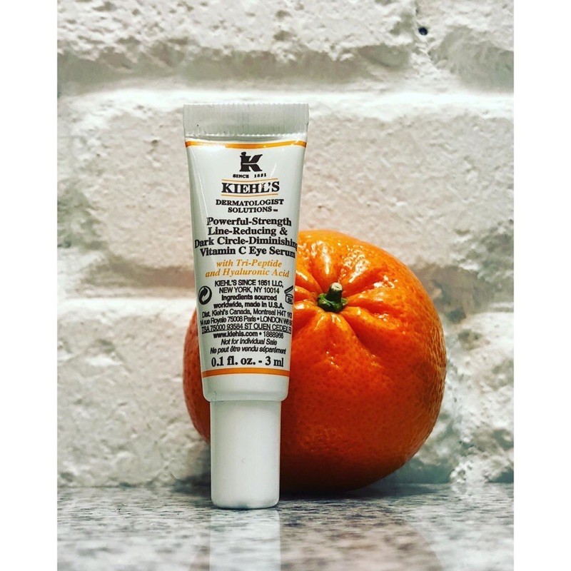 Kem Mắt Mờ Thâm Bọng Kiehl's Powerful Strength Line Reducing &amp; Dark Circle Diminishing Vitamin C