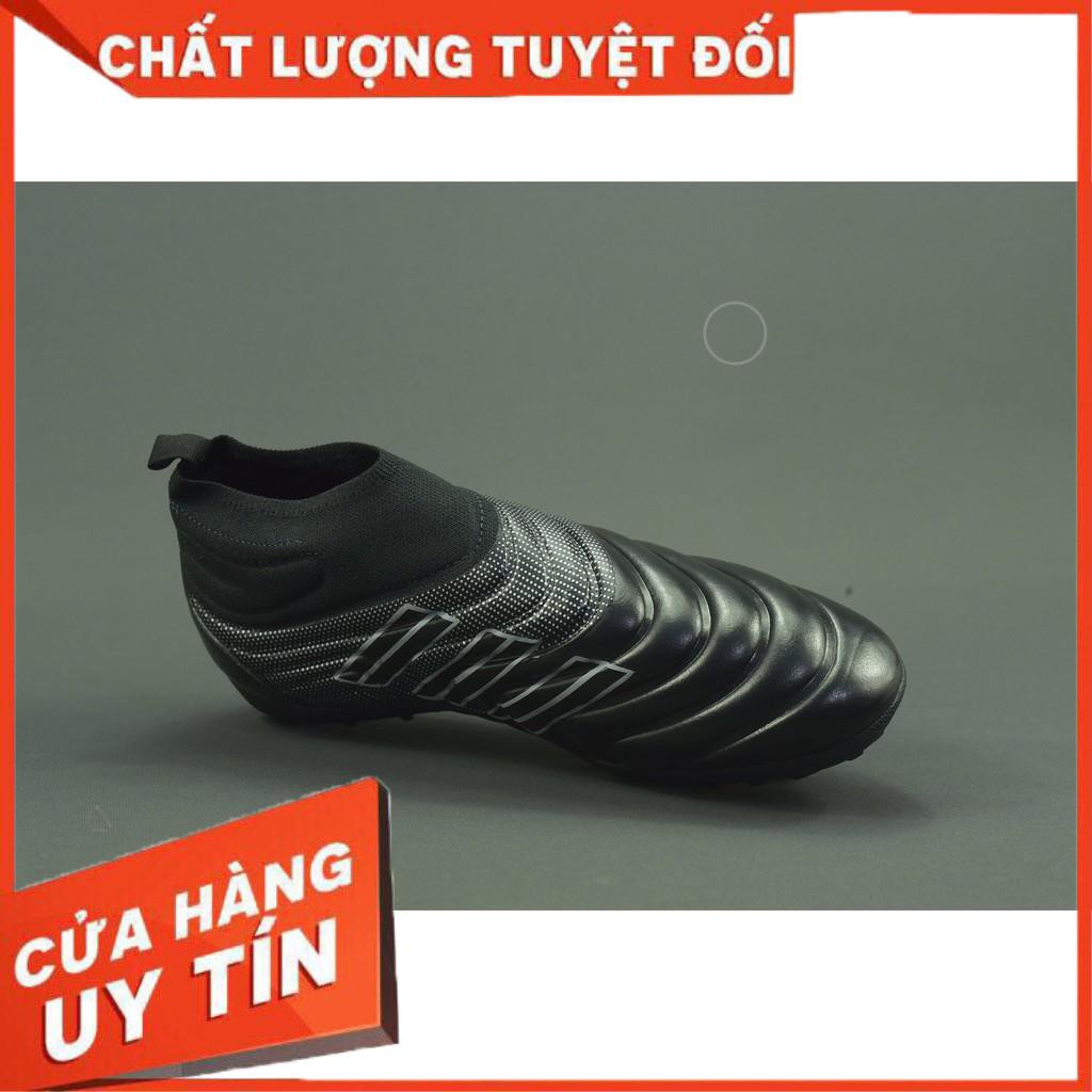 Giày đá bóng da mềm cổ thun không dây COOPA - sân nhân tạo - tuyệt đẹp