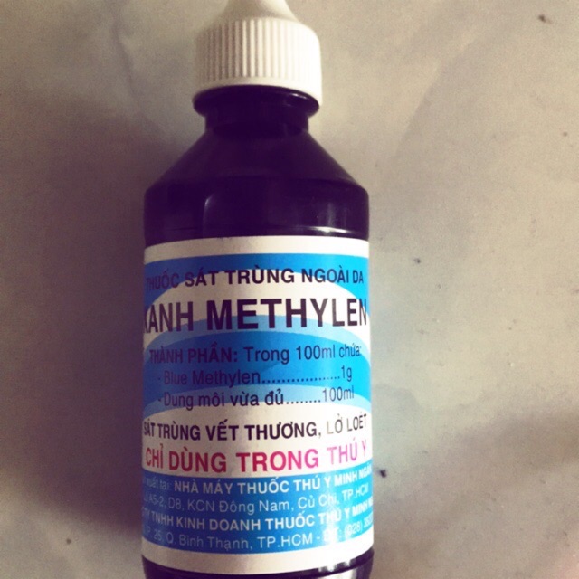 Sát Trùng Ngoài Da Xanh Methylen 60 mL