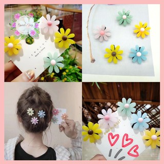 Kẹp Tóc 💖 Kẹp Tóc Hoa Cúc Mini Hàn Quốc Siêu Xinh