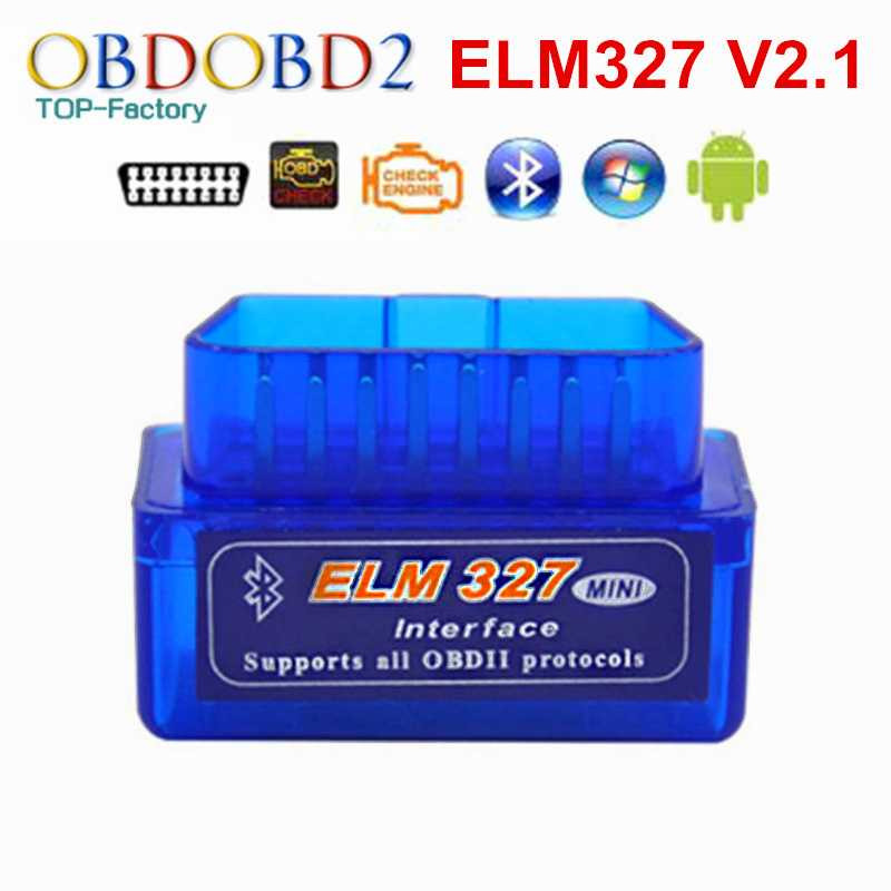 Thiết Bị Kiểm Tra Mini Elm327 Bluetooth Obd2 V2.1 Cho Xe Hơi