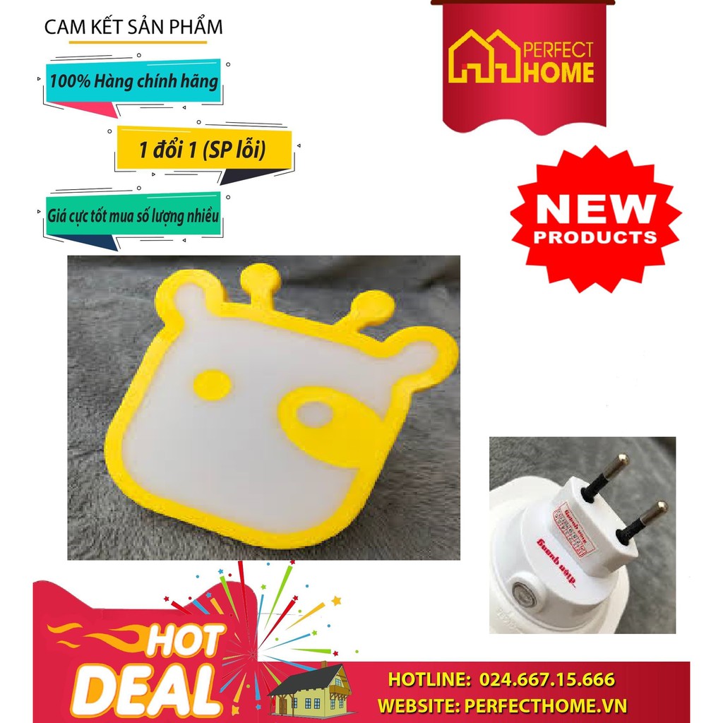 BÃO SALE {Hàng chính hãng} Đèn Ngủ Cảm Biến led Điện Quang ĐQ LNL04 WW ĐQ LNL03 WW ĐQ LNL02WW ĐQ LNL