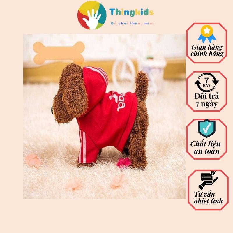 Chó bông đồ chơi biết đi,biết hát,biết lắc mông cực Cute cho bé yêu - THNINGKIDS