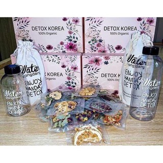 SET 30 GÓI MIX 5 VỊ HOA QUẢ  (KÈM BÌNH, ĐƯỜNG VÀ MẬT ONG)