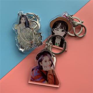 Móc chìa khóa in hình album Eight Blueming của IU