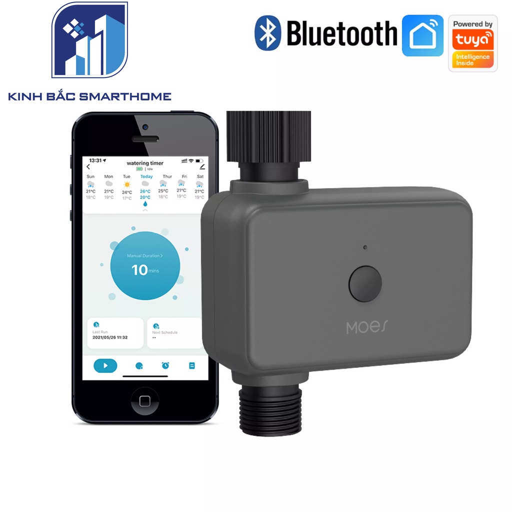 Bộ hẹn giờ tưới nước thông minh Tuya Bluetooth