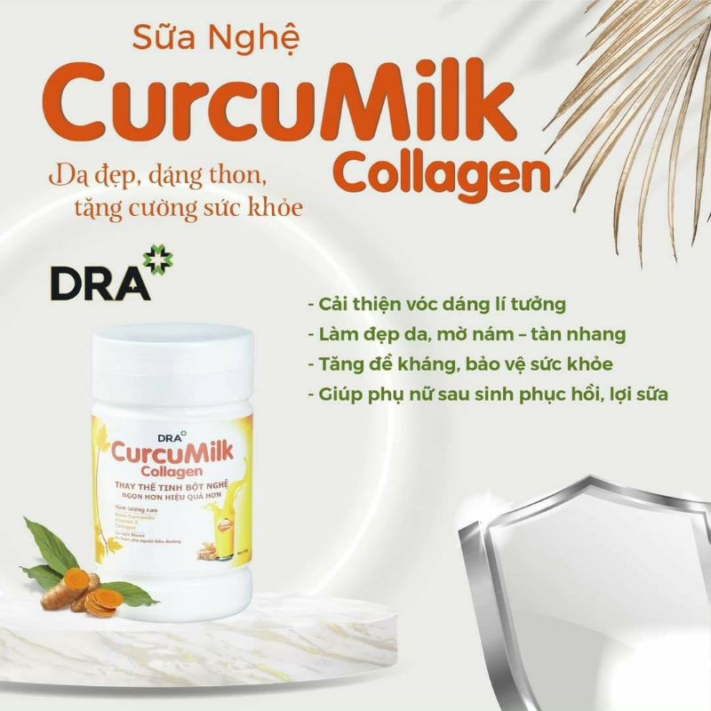 Hộp sữa nghệ nano curcumilk collagen 500g