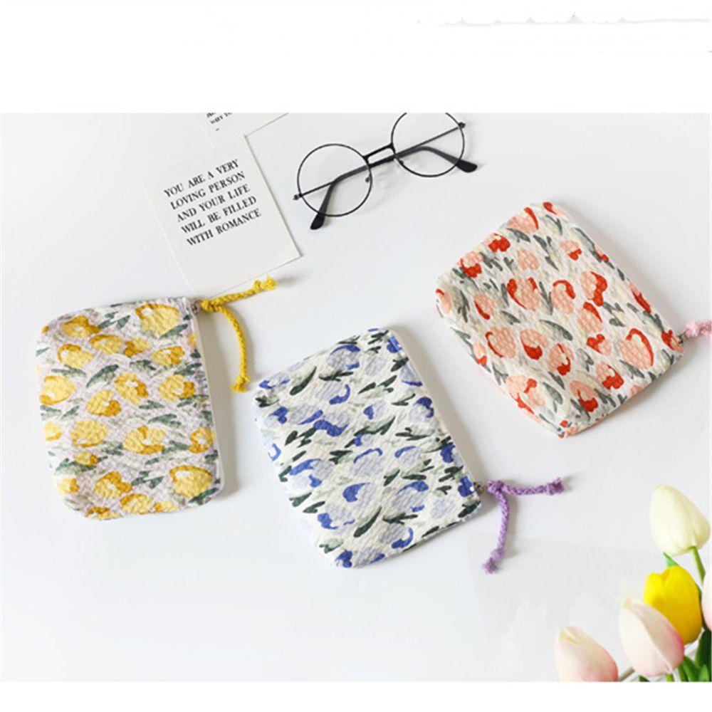 Túi Đựng Đồ Trang Điểm Có Khóa Kéo Phong Cách Hàn Quốc Cho Nữ