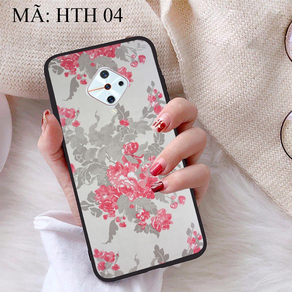 Ốp lưng Vivo S1 Pro viền dẻo TPU BST Hoạ Tiết Hoa