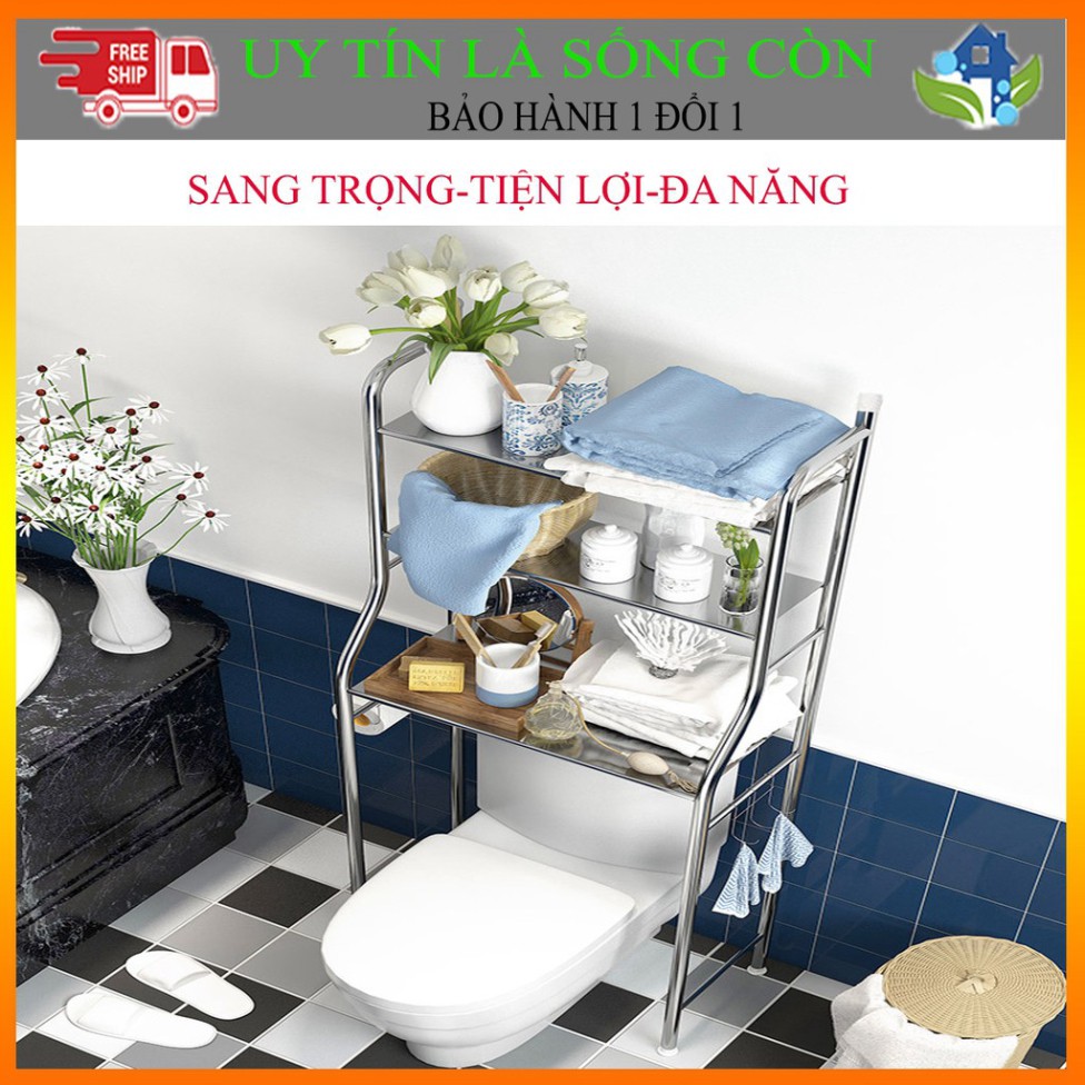 [ GIÁ RẺ NHẤT SHOPEE ] KỆ BỒN CẦU, GỖ , INOX 304 ĐA NĂNG KHÔNG KHOAN VÁ KHÔNG ĐỤC TƯỜNG