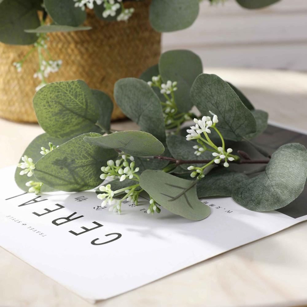 Cây Khuynh Diệp Nhân Tạo Dùng Trang Trí Nhà Cửa / Sân Vườn DIY