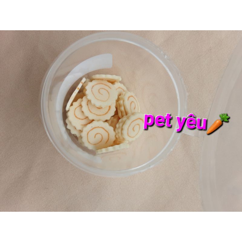 Snack cá tuyết thức ăn hamster , nhímFREESHIP thức ăn vỗ béo hamster nhím