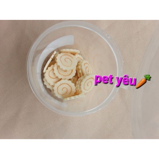 Snack cá tuyết thức ăn hamster , nhím🐻FREESHIP🐻 thức ăn vỗ béo hamster nhím