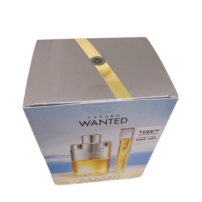 Set nước hoa nam  Azzaro Wanted 150ml + 15ml