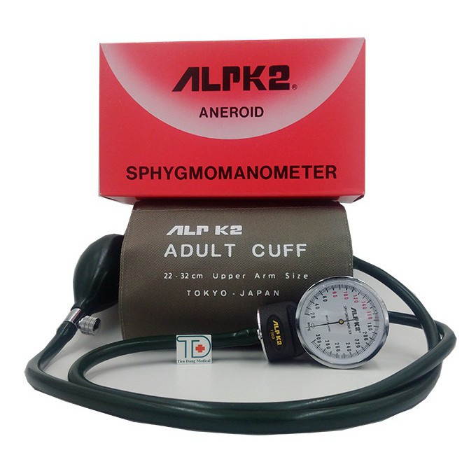 ✅ Máy Đo Huyết Áp Cơ: ALPK2 (Trọn Bộ Gồm Ống Nghe) -VT0407 | Y Tế Vạn Thành