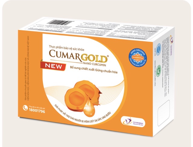 Viên Uống Dạ Dày CumarGold New - thế hệ mới của CumarGold