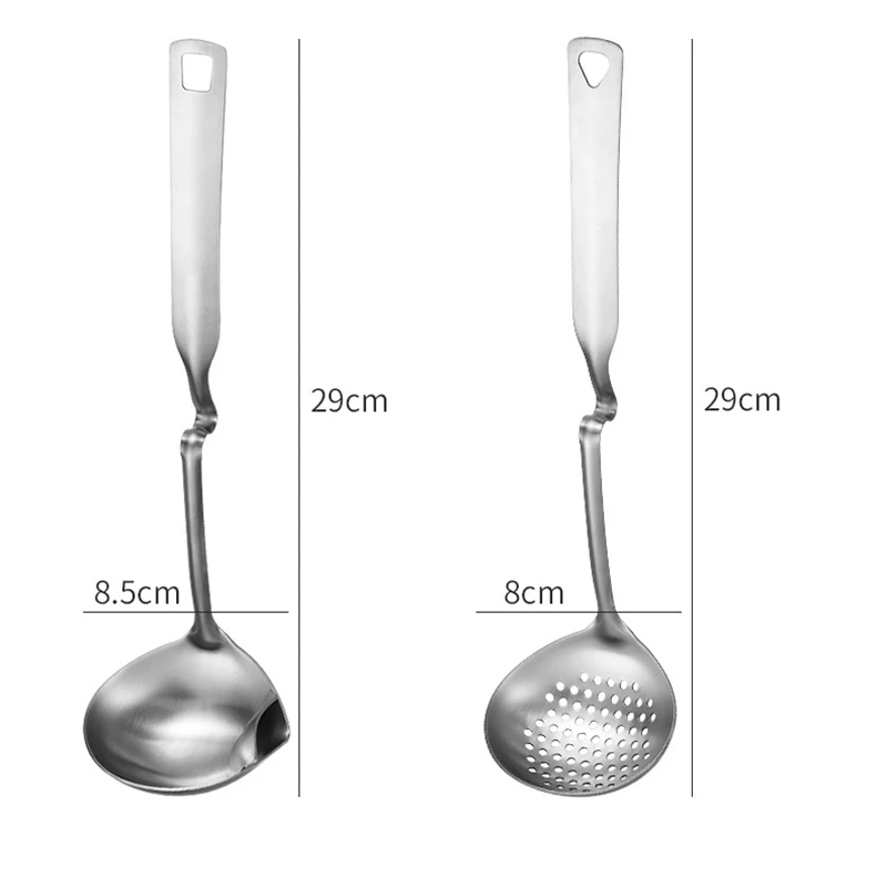 Muỗng Bằng Thép Không Gỉ Tách Dầu Đa Năng