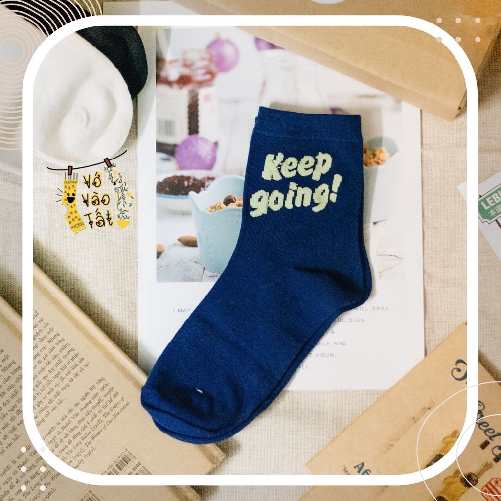 TẤT VỚ NỮ CỔ CAO CHỮ CÁ TÍNH