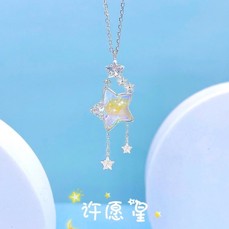 Vòng cổ / Vòng tay mặt hình ngôi sao thiết kế thời trang sang trọng cho nữ