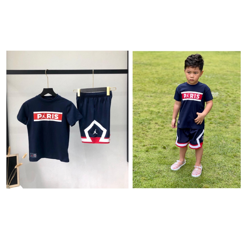 quần áo bé trai, bộ Paris PSG dành cho bé