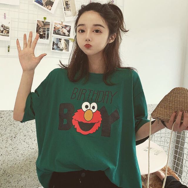 Áo thun tay lỡ Unisex BirthDay Boy