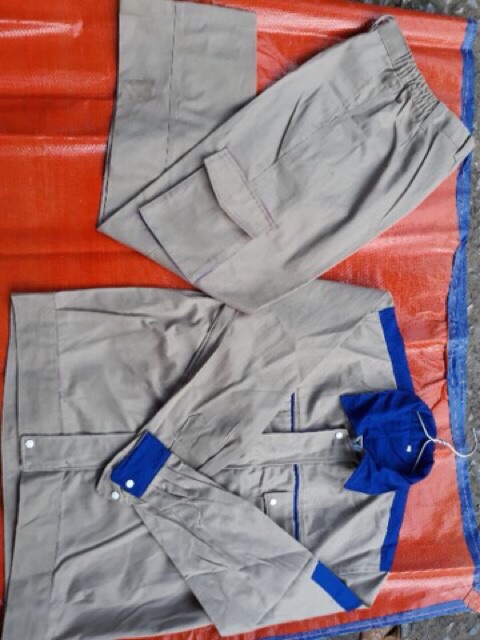 Quần áo bảo hộ lao động cho kĩ sư phối màu loại đẹp